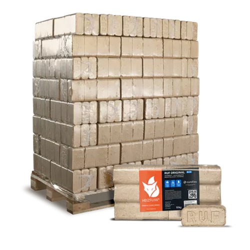 Heizfuxx Ruf Original Blue 10kg x 96 Gebinde 960kg Palette